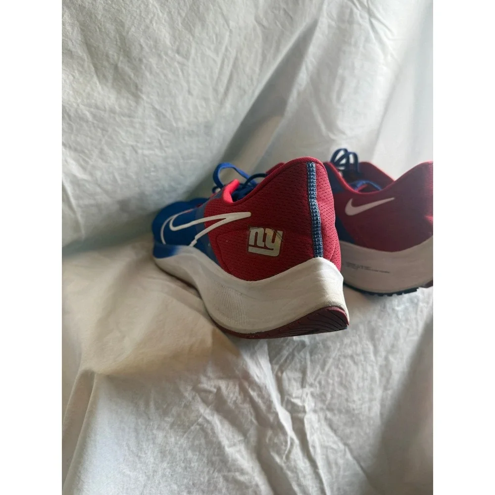 Nike Air Zoom Pegasus 16 New York Giants Blue Red‎ White Mens Running Shoes